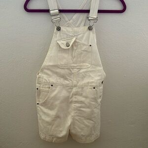 Denim Overall Shorts